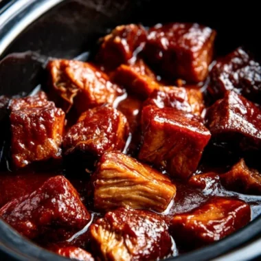 Slow Cooker 4ingredient Holiday Bbq Pork