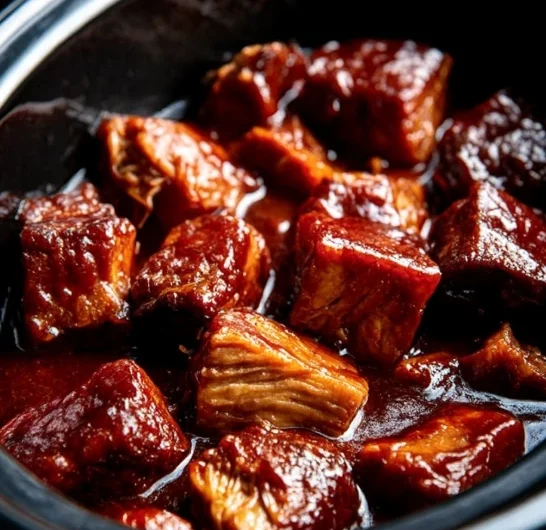 Slow Cooker 4ingredient Holiday Bbq Pork