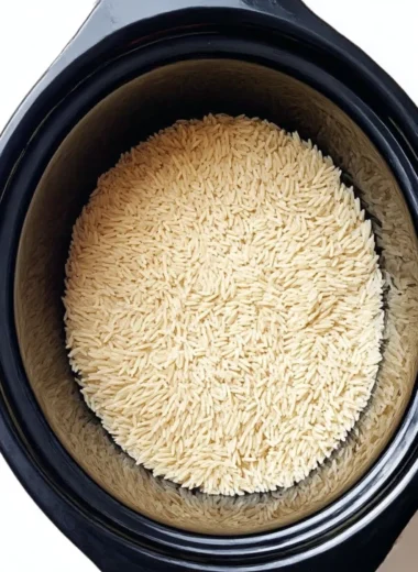 Slow Cooker 5ingredient Rice Pudding