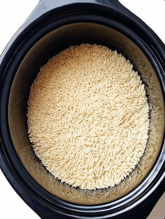 Slow Cooker 5-Ingredient Rice Pudding