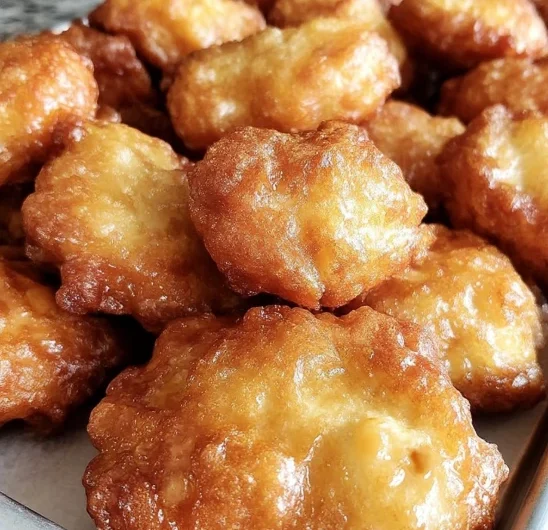 Southern Peach Fritters