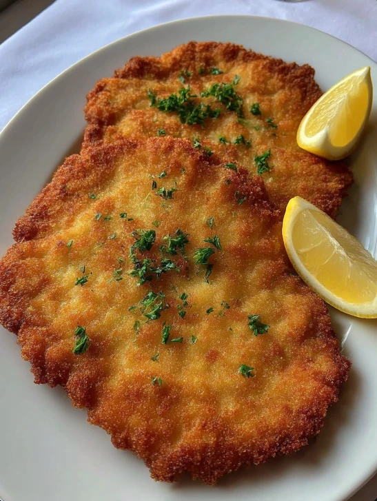 Warm Sunday-Style Pork Schnitzel