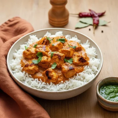 Coconut Chicken Rice Bowl