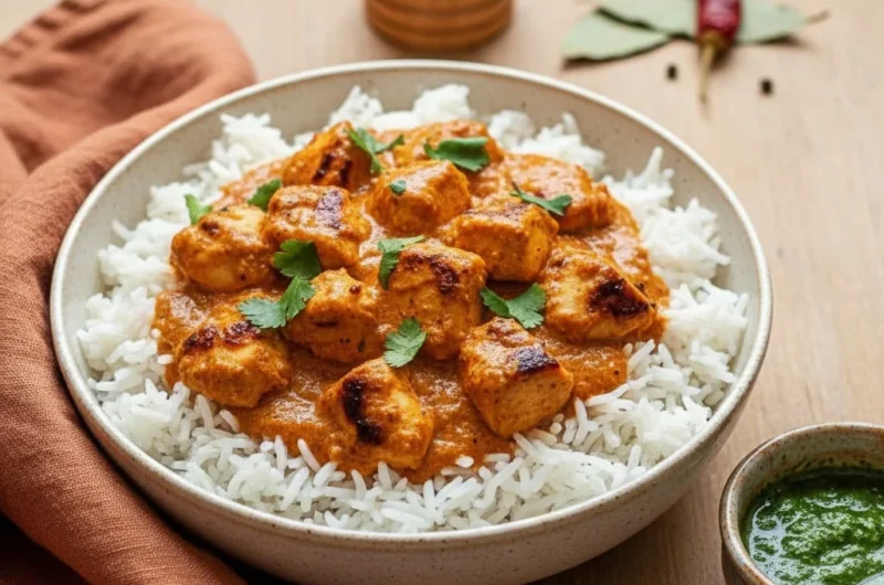 Coconut Chicken Rice Bowl